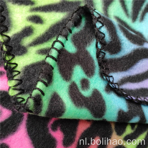 Kleurrijke Cheetah Print Polar Fleece Deken